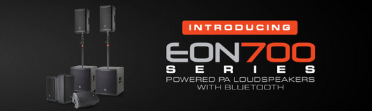 JBL Professional Introduces EON700 Series Portable PA Loudspeakers and Subwoofer With Bluetooth