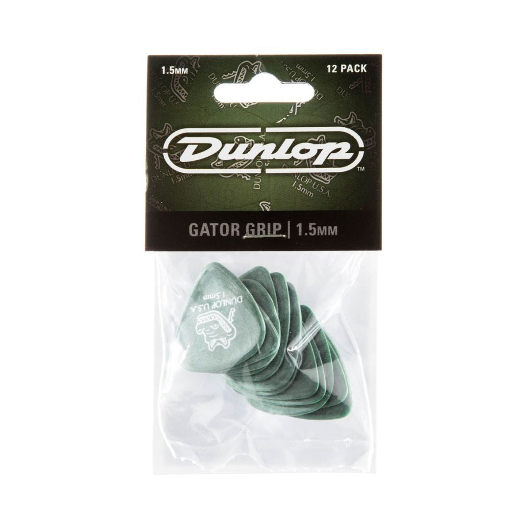 Dunlop Gator Grip® 1.5mm 12-Pack Guitar Picks