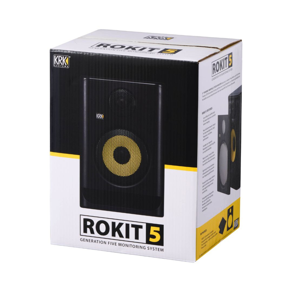 KRK ROKIT 5 G5 5″ 2-Way Active Studio Monitor