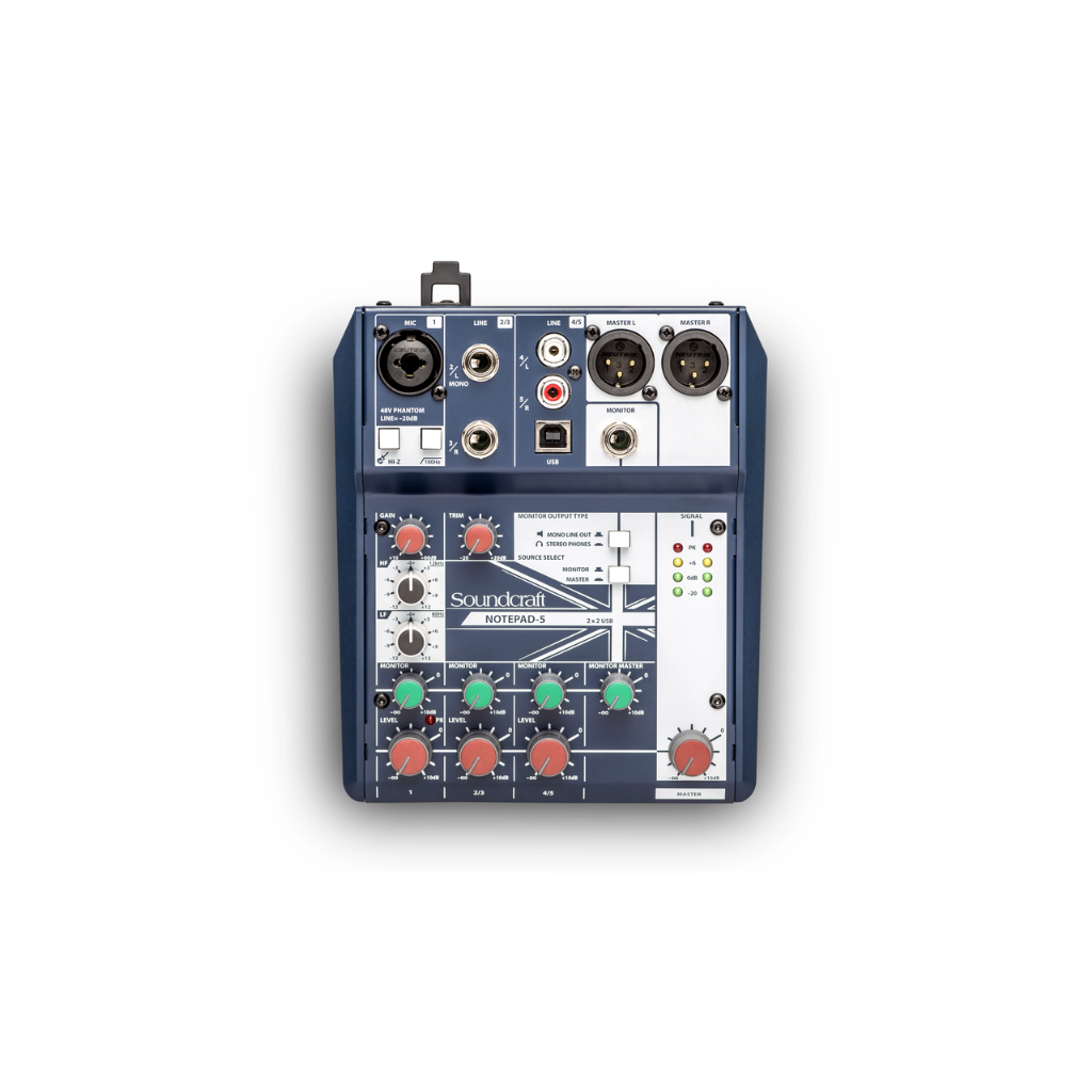 Soundcraft Notepad-5 with USB I/O