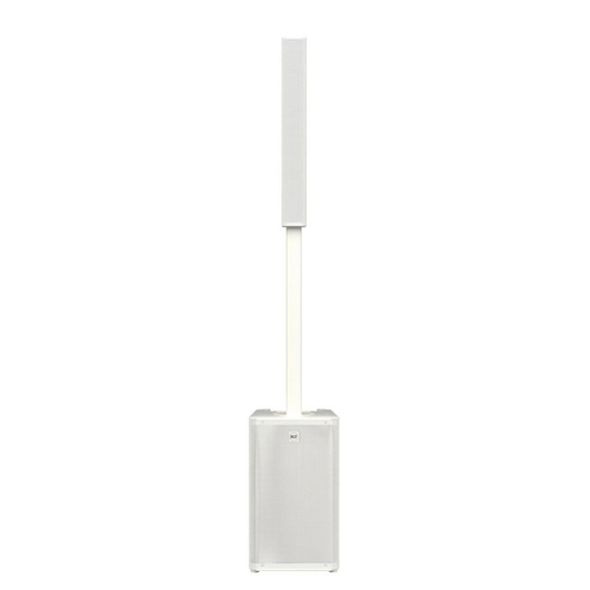 RCF EVOX J9 ACTIVE THREE-WAY PORTABLE COLUMN SPEAKER (White)