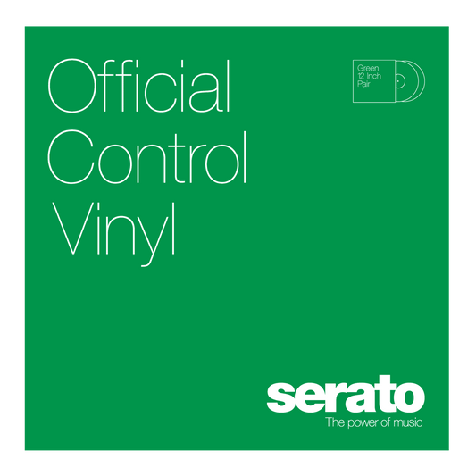 Serato 12" Performance Series GREEN (Pair)