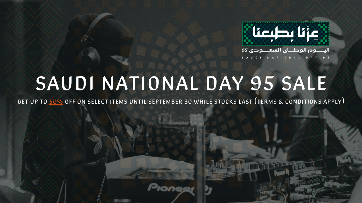 Saudi National Day 95 Sale