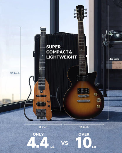 Donner HUSH-X Electric Guitar Kit for Travel