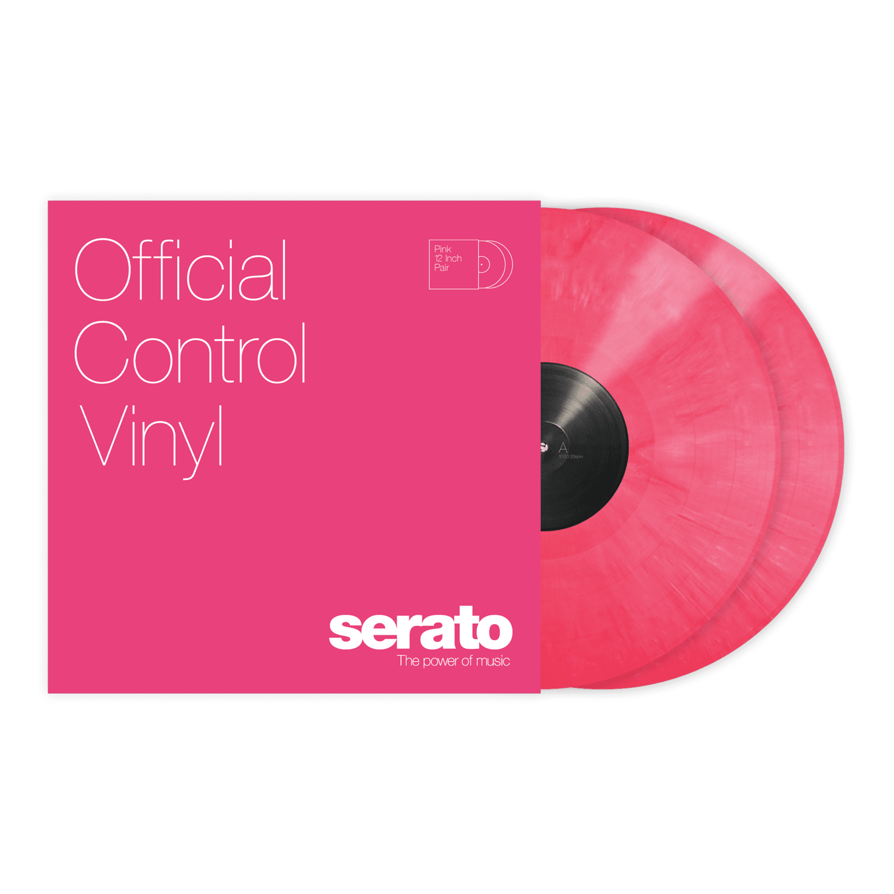 12" Serato Performance Series PINK (Pair)