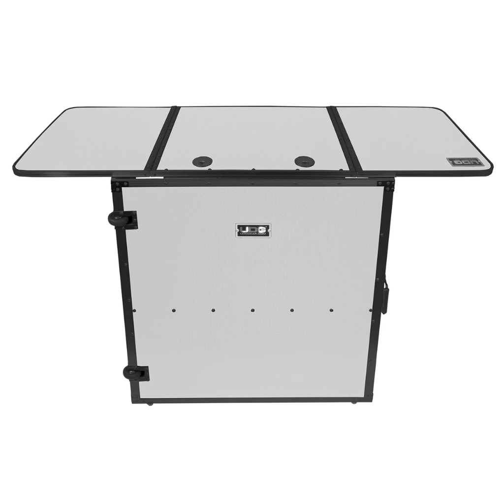 UDG U91049WH2 Ultimate Fold Out DJ Table White MK2 Plus (Wheels)