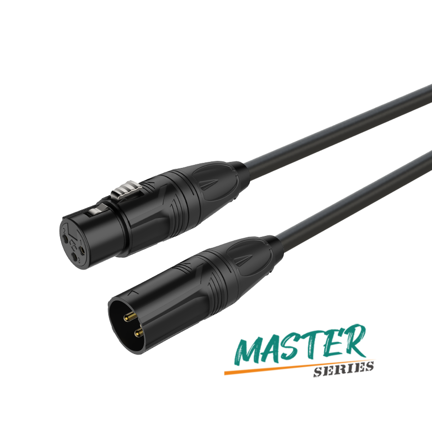 RoxTone – MDXX200L10 – Master Series DMX 10M Audio Cable