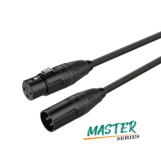 Roxtone MMXX200L3 XLR Professional 3M Microphone Cable