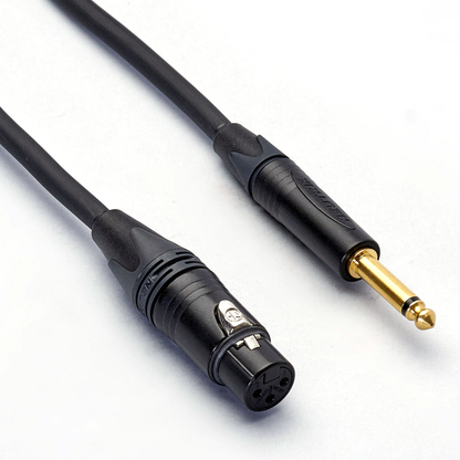Bespeco - AHMA600 - 6.3mm Jack to XLRF Microphone Cable  6 meters