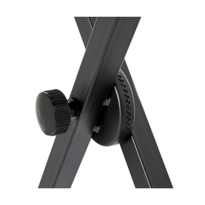 Bespeco - BAS25 - Single Keyboard Stand – Black