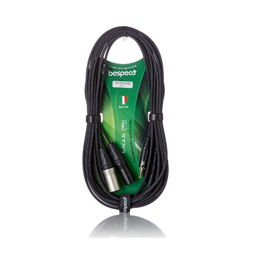 Bespeco EAYMS2MX 3.5 mm Male to 2 XLR Male