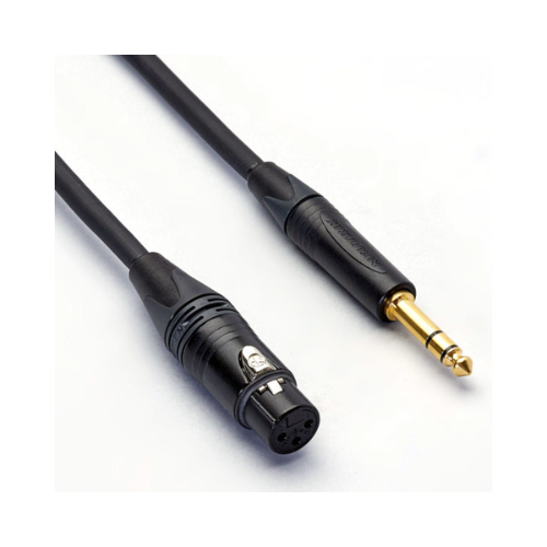 Bespeco - AHSMA - XLRF to JKM TRS Microphone Cable