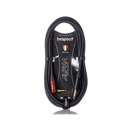 Bespeco - AHP600SL - 6.3mm Jack to Jack Instrument Cable  6M