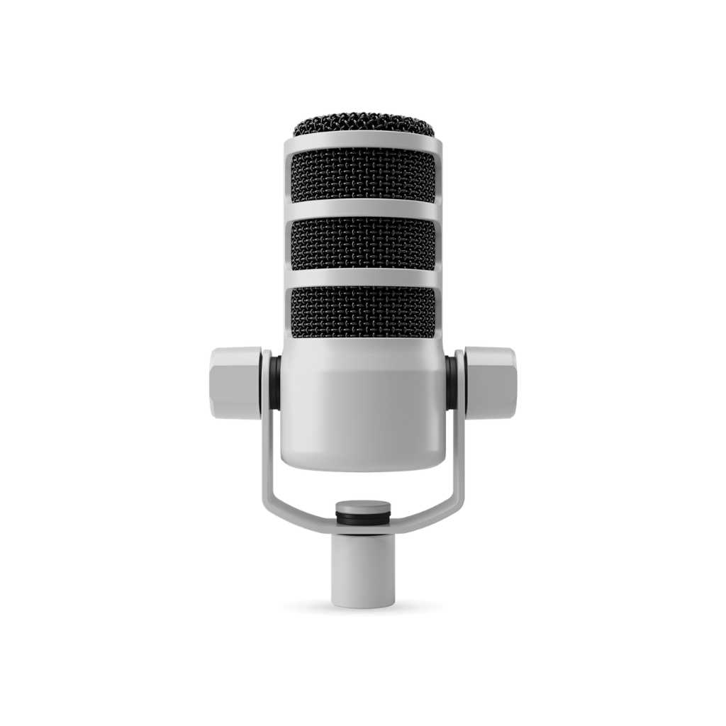 Rode PodMic Dynamic Broadcast Microphone White