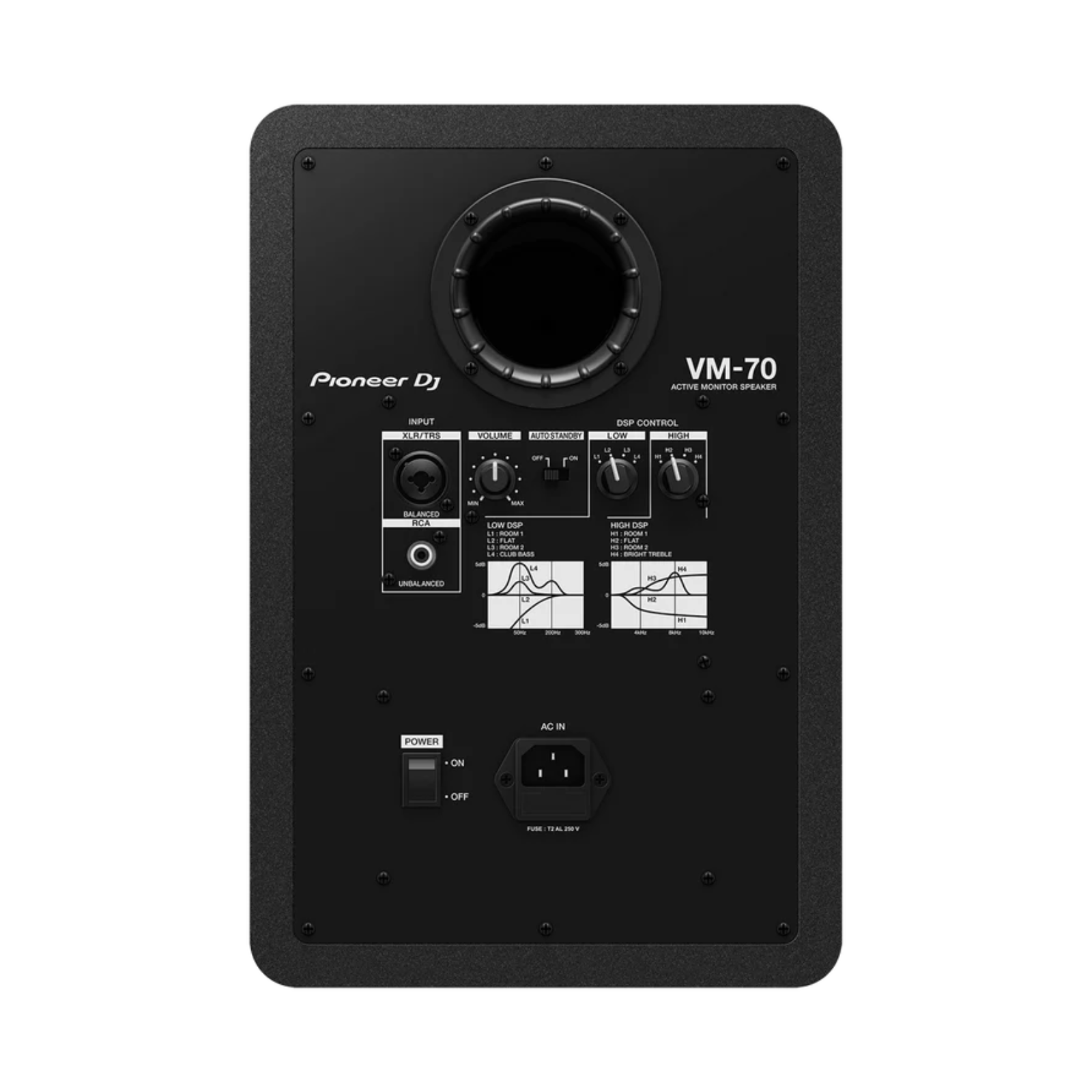 بايونير دي جي VM-70 6.5 "مكبر صوت مراقب نشط