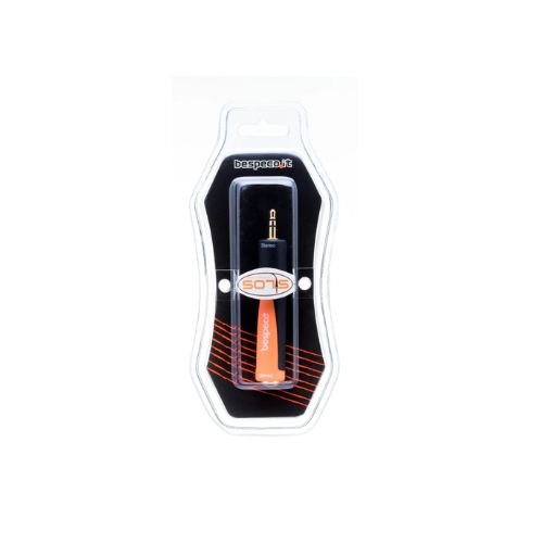 Bespeco SLAD140 - 3.5 mm stereo jack plug (male) to 6.3 mm stereo jack socket (female)