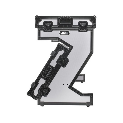 UDG U91072WH - Ultimate Flight Case Portable Z-Style DJ Table White Plus (Wheels)