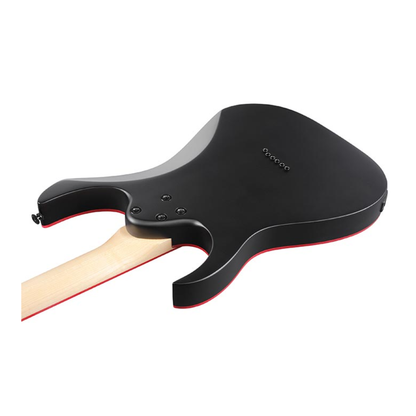 Ibanez GRG131DX 6 String Solid Body Electric Guitar – Black Flat