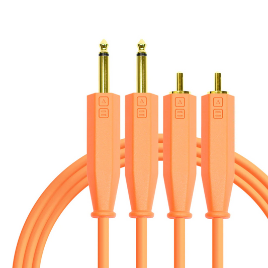 DJTT Chroma Cables Audio 1/4 to RCA