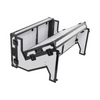 UDG U91072WH - Ultimate Flight Case Portable Z-Style DJ Table White Plus (Wheels)