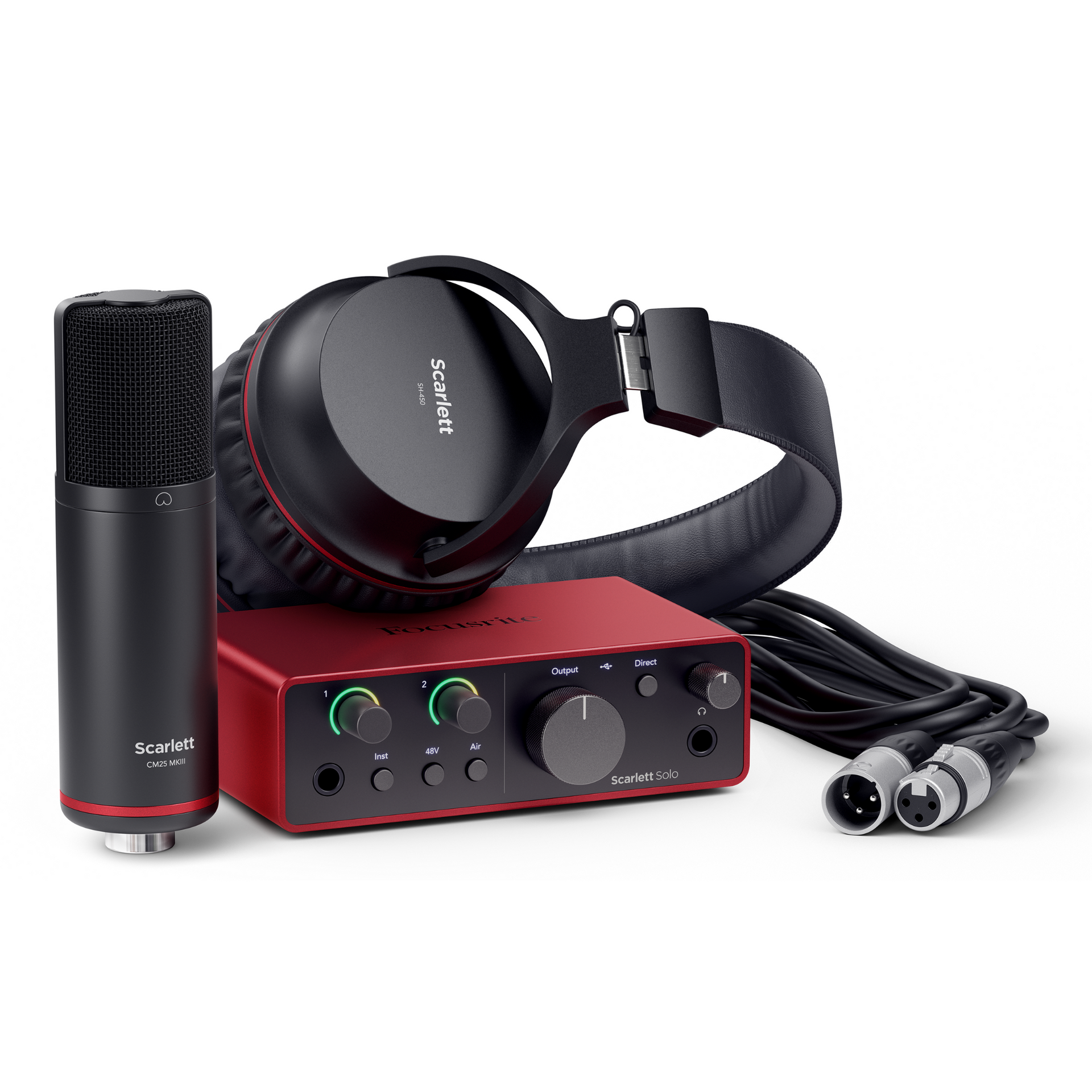 DTM・DAW Scarlett Solo Studio Pack Focusrite Scarlett Solo Studio Bundle 4th Generation (Bundle) – DJ