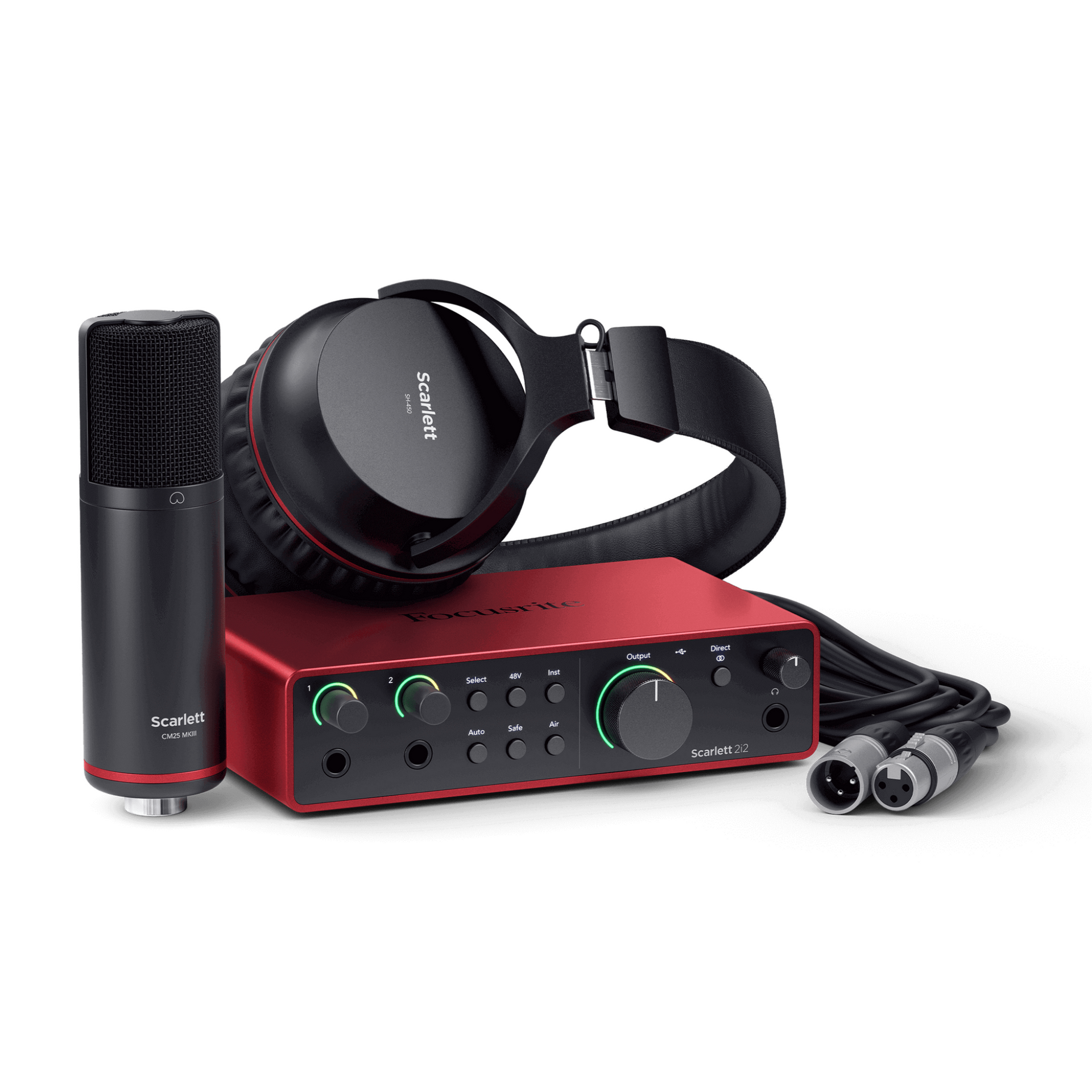 Focusrite Scarlett 2i2 Studio 4th Gen – DJ Corner KSA