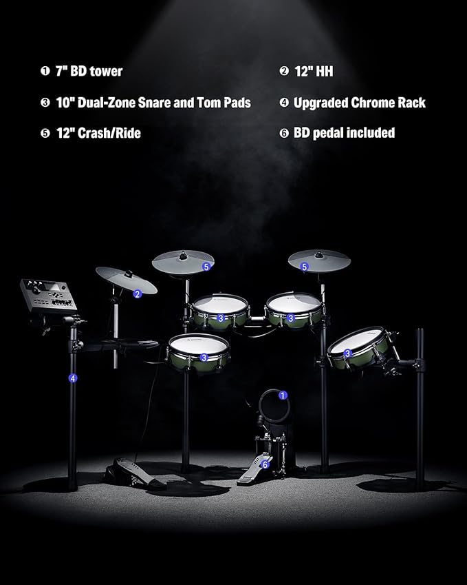 Donner DED-500 PRO Electronic Drum (EC6719)