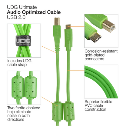 U96001 - UDG Ultimate Audio Cable USB 2.0 C-B Straight 1.5