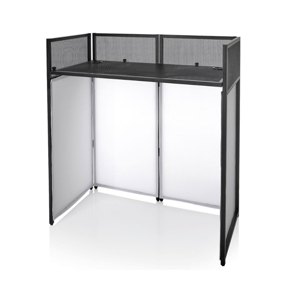 Bespeco DJTABM Folding DJ Table / DJ Booth with Steel Frame