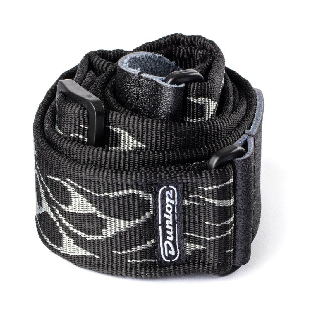 Dunlop D3811GY Classic Flambe Gray Guitar Strap