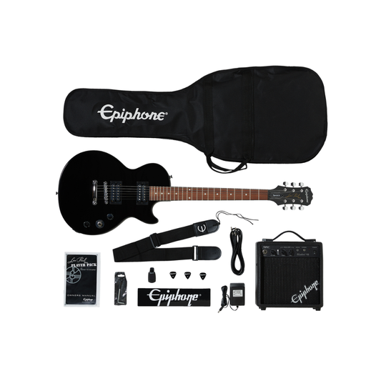Epiphone Les Paul PPEG-EGL1EBCH1-EU Player Pack - Ebony