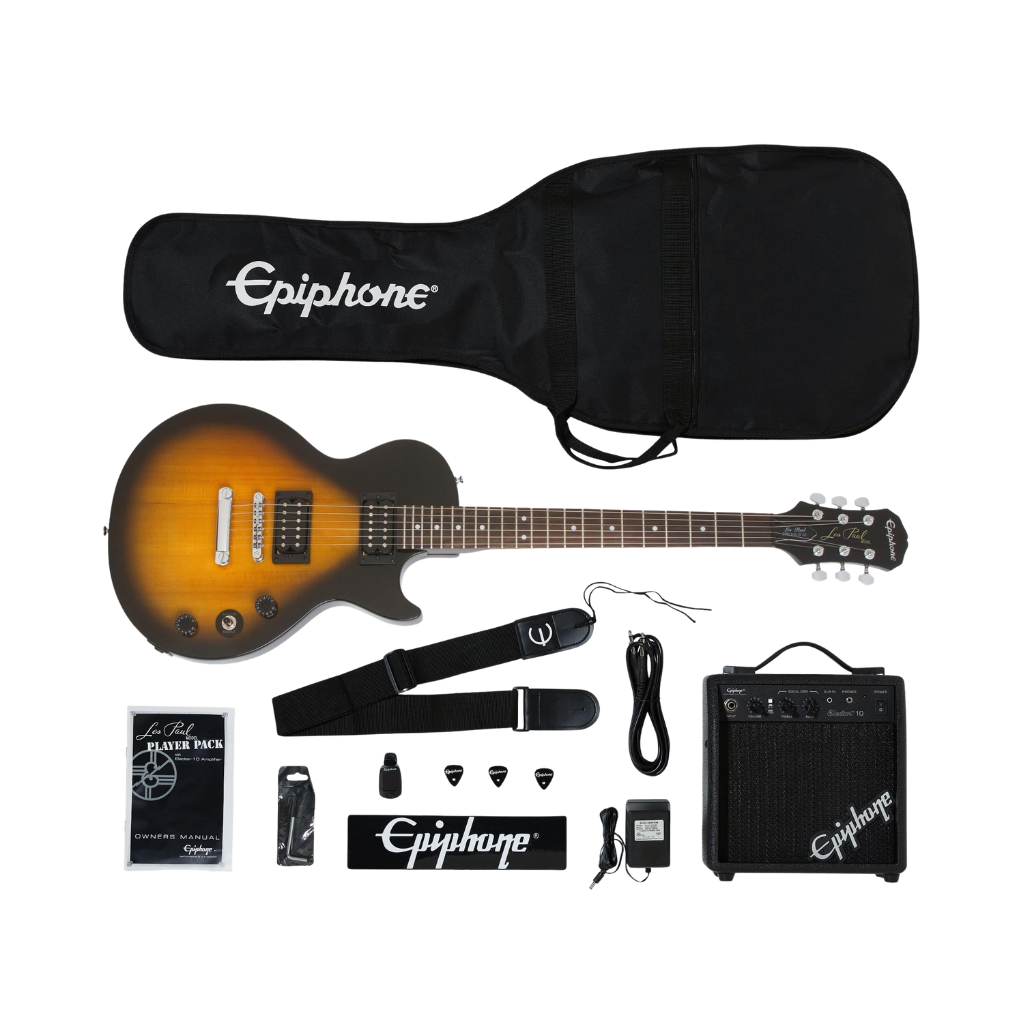 Epiphone Les Paul PPEG-EGL1VSCH1-EU Player Pack - Vintage Sunburst