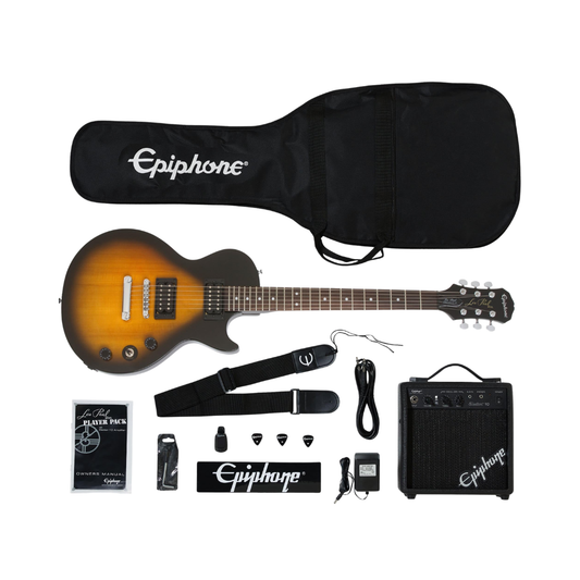 Epiphone Les Paul PPEG-EGL1VSCH1-EU Player Pack - Vintage Sunburst