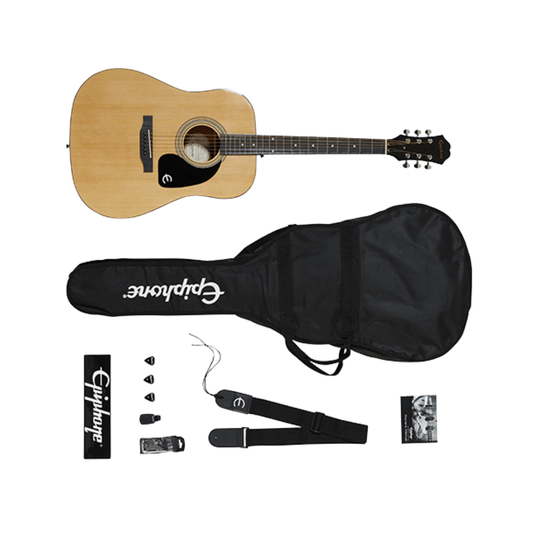 Epiphone Starling Player Pack PPAG-EA10NANH1 Acoustic Guitar - Natural