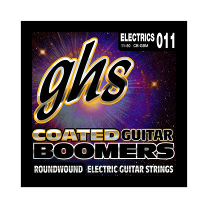 GHS CB-GBM Medium Coated Boomers 11-50 Electric Guitar Strings