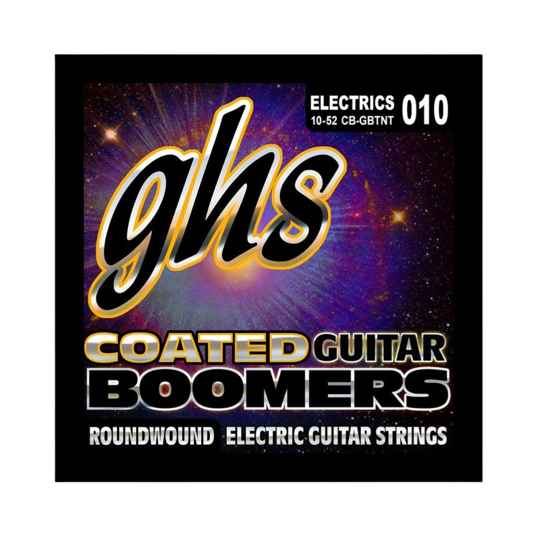 GHS CB-GBTNT Thin-Thick Coated Boomers 10-52 Electric Guitar Strings