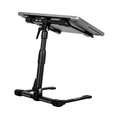 Headliner Gigastand USB+ DJ Laptop Stand with USB Hub – HL20015