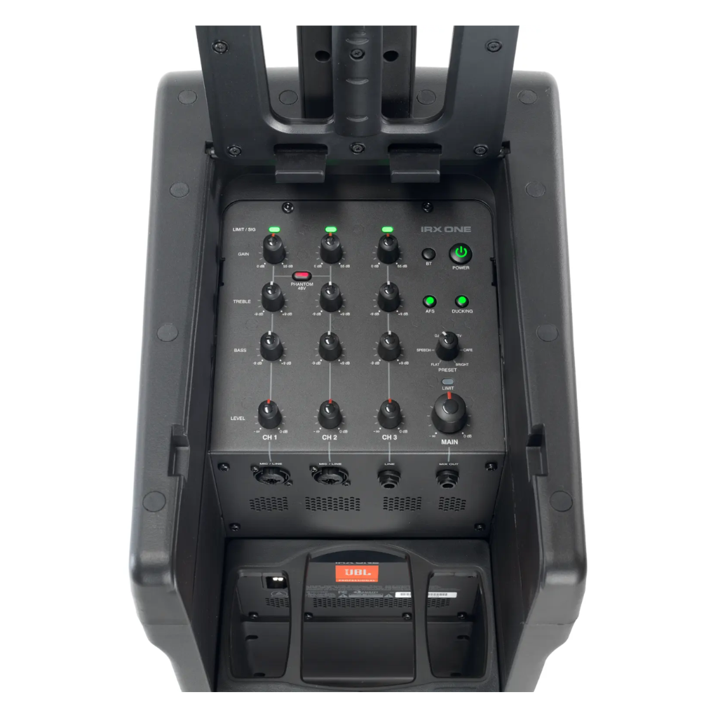 JBL IRX ONE All-in-One Column PA with Built-In Mixer and Bluetooth Streaming