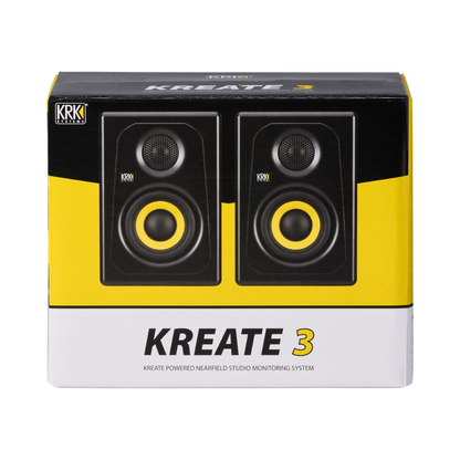 KRK Kreate 3 Active Studio Monitor with Bluetooth (Pair)