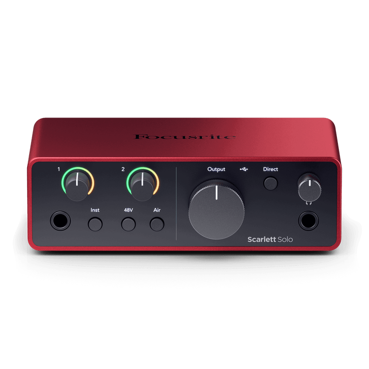 Focusrite Scarlett Solo 4th Generation