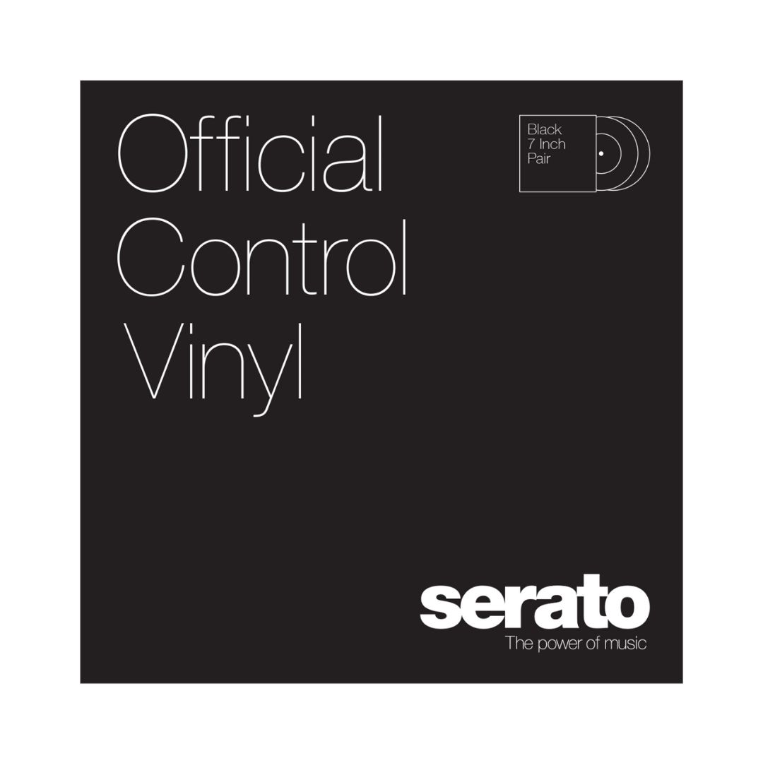 7" Serato Performance Series BLACK (Pair)