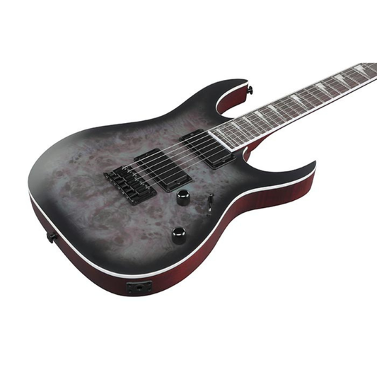 Ibanez GRG121PAR KBF 6 String Solid Body Electric Guitar Deep Dusk Burst Flat