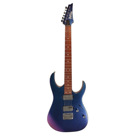 Ibanez GRG121SP 6 String Solid Body Electric Guitar Blue Metal Chameleon