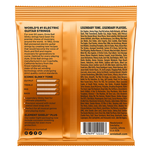 Ernie Ball Hybrid Slinky Nickel Wound Electric Guitar Strings 9-46 Gauge