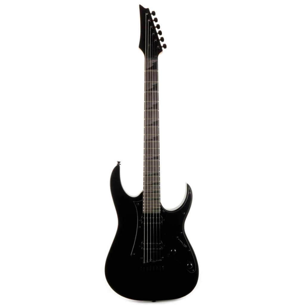 Ibanez GRG131EX 6 String Solid Body Electric Guitar Black Flat