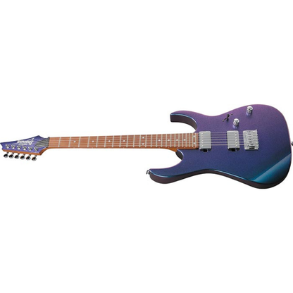 Ibanez GRG121SP 6 String Solid Body Electric Guitar Blue Metal Chameleon