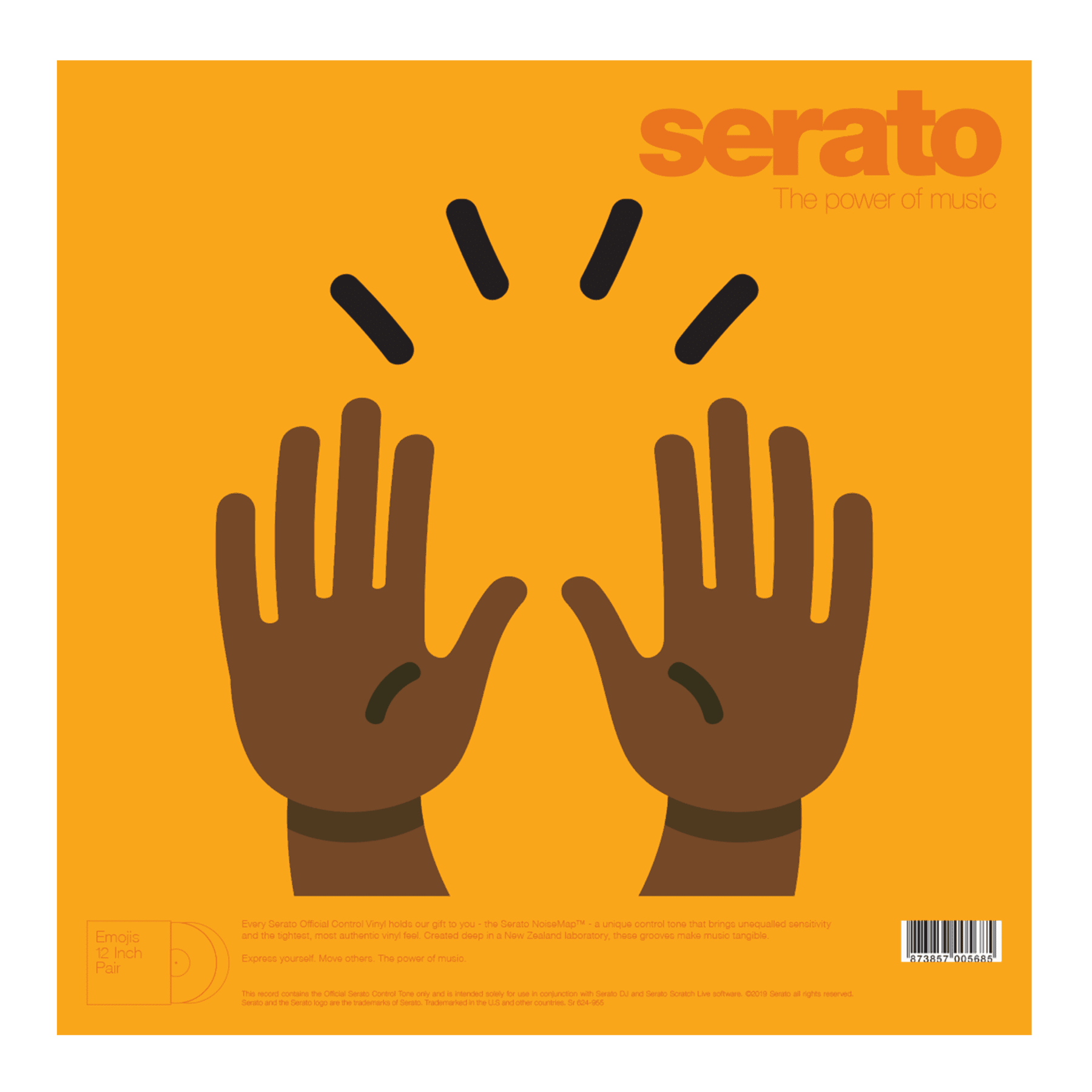 Serato 12" Control Vinyl - Emoji Series - SCV-PS-EMJ-1