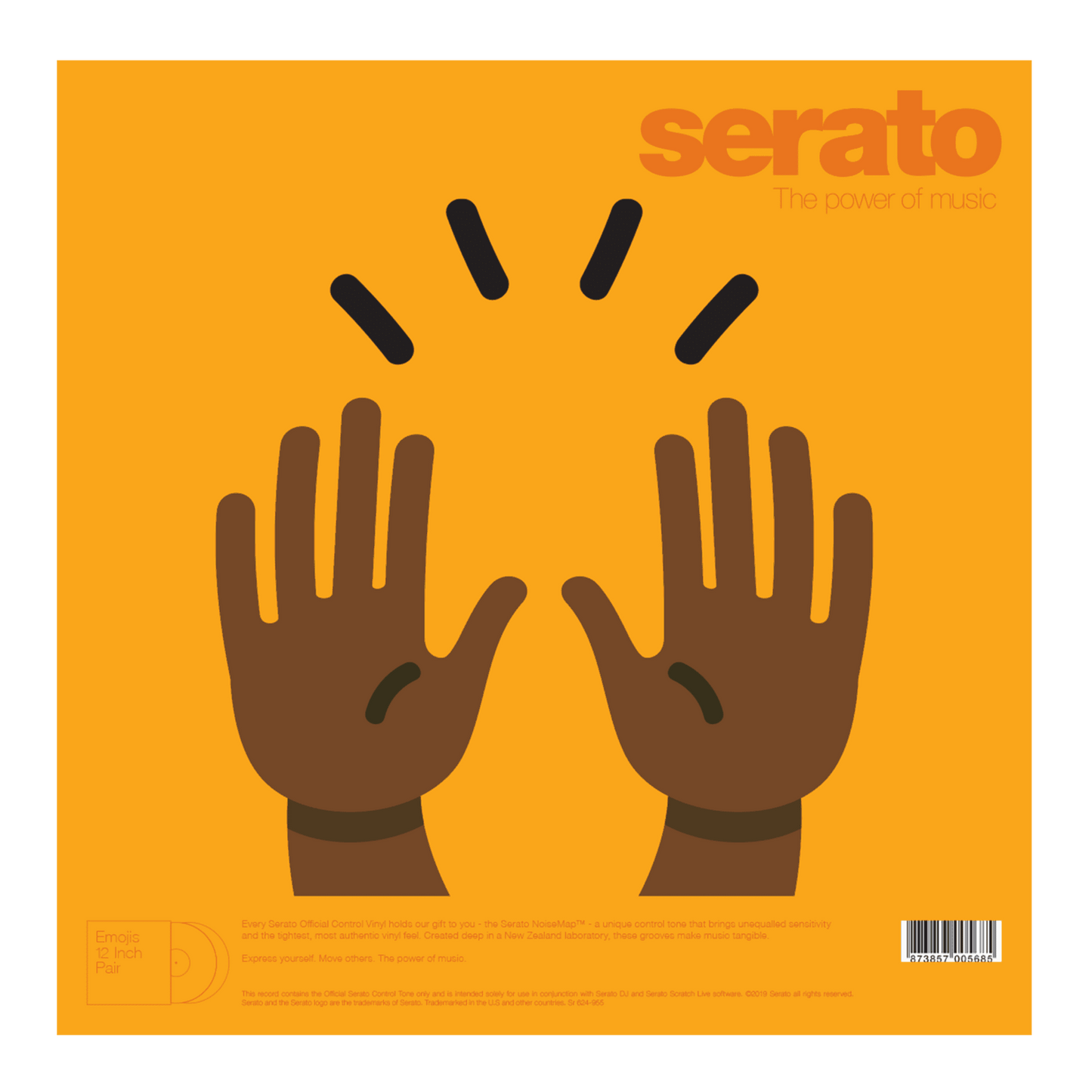Serato 12" Control Vinyl - Emoji Series