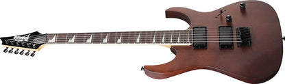 Ibanez GRG121DX 6 String Solid Body Electric Guitar Walnut Flat