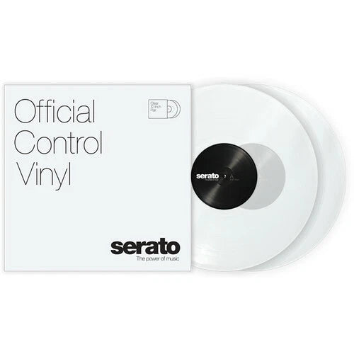 Serato 12" Control Vinyl Pair Clear - SCV-PS-CLE-OV